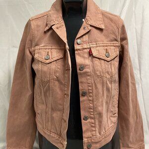 Levi's Original Trucker Jacket Pink Small (Previously Owned- Like New Condition)